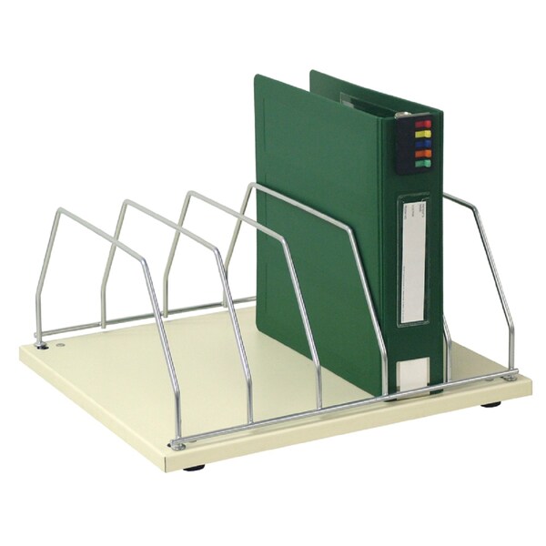 Tabletop Chart/Binder Holder, 5 Slot (Organizes folders and other Item